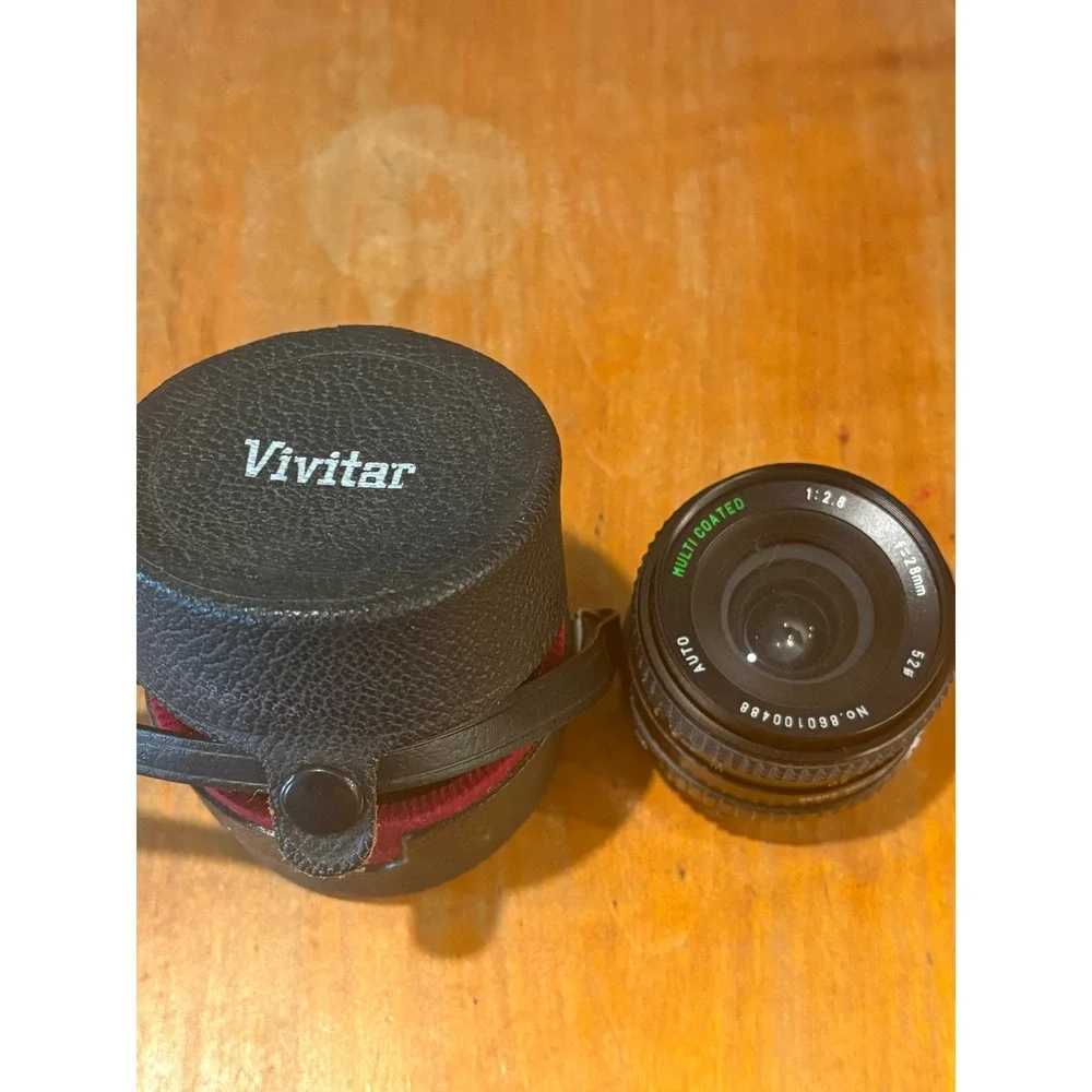 Sears Camera Lens 28mm f/2.8 Multi Coated Auto Macro Minolta MDMount 202.7369100